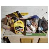 Paint supplies, coolant, rags, misc.