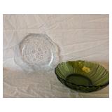 Vintage Indiana Glass Sunflower Bowl 10.25' &