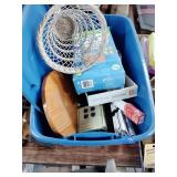 Tote w/Lid 16.25ï¿½x15ï¿½x23ï¿½ & Misc Items