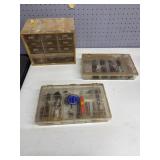 (3) Storage Containers with Contents