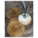 Enamel Barn Light 14ï¿½, 4- Disc Blades 16ï¿½