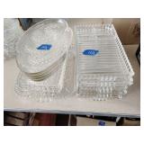 Glass Relish Tray 12ï¿½ ï¿½ Snack Plate Assortment