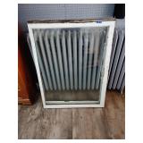 2-Vintage Wood framed windows 33' x 43.5'