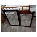 Two mirrors 21ï¿½x33ï¿½,19ï¿½x31.5ï¿½