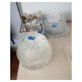 Glass Assortment - Cruet ï¿½. Cups ï¿½ Cream & Sugar