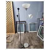 (2) Metal Floor Lamps 68ï¿½x72ï¿½
