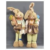 (2) Easter Rabbit Statues 30ï¿½