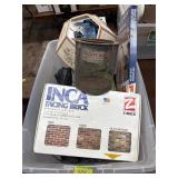 Vintage Clear-vue Cricket Box , lamp& Shade
