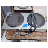 Commercial Stainless Steel Double Burner Coffee