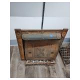 Cast iron fireplace insert