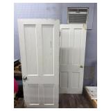 (2) Solid Painted Doors 29.5ï¿½x77ï¿½