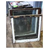 4-Wood Frame Windows Sashes