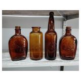 Amber Bottle assortment 8ï¿½, 11.5ï¿½