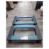 (2) Haul Master 1000 lb. Capacity Movers Dollyï¿½s