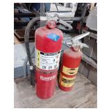 (2) Fire Extinguishers- Koorsen Needs Charged
