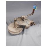 Vintage Hand-Crank Bench Grinder 5ï¿½ Stone