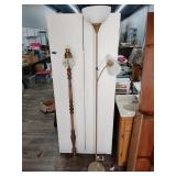 Two floor lamps both work