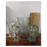 Canning Jars & Vase assortment
