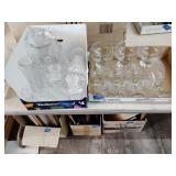 Clear Glass assortment - Cocktail Glasses