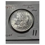1891 Morgan Silver Dollar MS65
