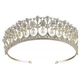 Rhinestone Crystal Crown in Bag