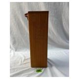 Wood Wine Box 4.75ï¿½x14.5ï¿½x4.75ï¿½