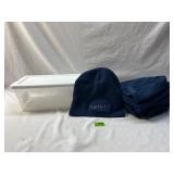 (9) Fairfield by Marriott Hats in Plastic Tote
