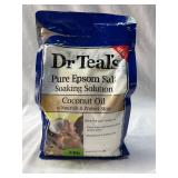 Dr. Tealï¿½s 3 lb Bag Epsom Salts Coconut Oil