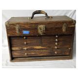 Vintage Wood Toolbox 13'Hx20'ï¿½9'