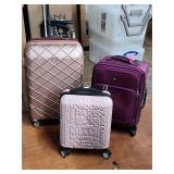 Travel Suit Cases 2 Hard Case/1 Soft Case