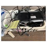 Laundry Hamper w/ Misc. Electronics & Cords