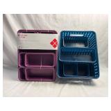 (2) Everyday Living Storage & Organization Sets