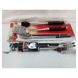 2 New Sets of Grilling Utensils Including Mr BarBQ