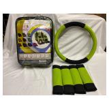 Lime Green & Black Seat, Wheel, Belt Covers