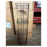 Bino Black 4-Tier Bath Tower