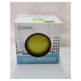 NIB Tone Fitness 6lb Weighted Ball