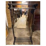 Metal & Plastic Portable Clothes Rack