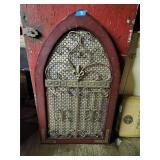 Metal & Wood Arch Decor 40'Hx23.5'
