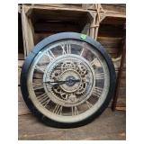 Industrial Style Wall Clock 24'D