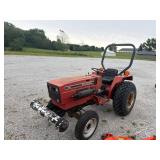 International 244 Diesel Tractor 4WD