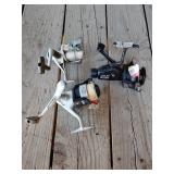 Shakespeare pro am, Mitchell 1160,shimano sidestab