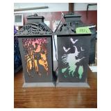 Plastic led Halloween lanterns