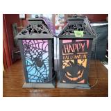 Plastic led Halloween lanterns
