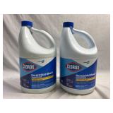 (2) Clorox Germicidal Bleach Concentrated 3.78 QT