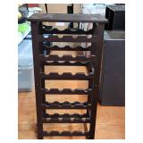 Wood Wine Rack 37'Hx18.5'ï¿½11.5'
