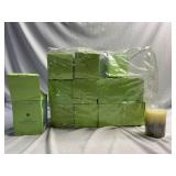 (12) Avon Gardenia Blossoms Pillar Candles