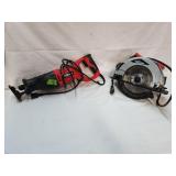 Working Hyper Tough Recip. Saw & Circular Saw