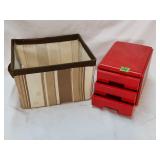 Soft Storage Box & Plastic Rossoitalia Drawers