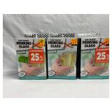 (3) 4-in-1 Plastic Drinking Glass