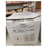 (1000pc) BioClean Nitrile Cleanroom Gloves Size L
